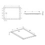 Receveur de douche Geberit Setaplano 180 x 90 cm