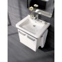 Geberit Renova Comfort Square Waschtisch 55 cm, barrierefrei - Detailansicht