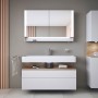 Duravit Qatego Waschtisch 120 x 47 cm, 1 Hahnloch, mit HygieneGlace - Detailansicht