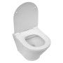 Roca The Gap Wand-WC, spülrandlos, kompakt - technische Ansicht