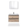 Duravit Sivida Waschtisch 82 cm - technische Ansicht