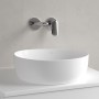 Villeroy & Boch Antao Aufsatzwaschbecken 40 x 39,5 cm, ohne Überlauf, ungeschliffen - technische Ansicht
