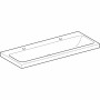 Geberit iCon Light Waschtisch 120 cm mit 2 Hahnlöchern, ohne Überlauf - Detailansicht