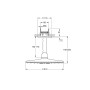 GROHE Rainshower SmartActive 310 Cube Kopfbrauseset mit 2 Strahlarten und Deckenanschluss - Detailansicht