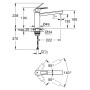 Rubinetto monocomando per lavello GROHE BauLoop, DN 15 - immagine prodotto