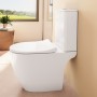 VitrA Sento Stand-WC VitrA Flush 2.0, open back, Tiefspüler ohne Spülrand - Produktansicht