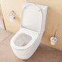 VitrA Sento Stand-WC VitrA Flush 2.0, open back, Tiefspüler ohne Spülrand - Detailansicht