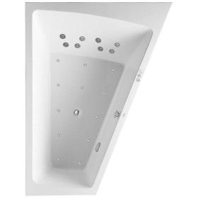 Duravit Paiova Whirlwanne 180 x 140 cm mit Combi-System P, Rückenschräge rechts