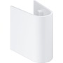 Colonnette demi-colonne GROHE Euro en céramique pour lavabo 45 cm