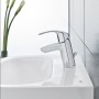 Colonnette demi-colonne GROHE Euro en céramique pour lavabo 45 cm - vue détaillée