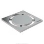 Grille de design Geberit Circle, 8 x 8 cm
