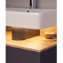 Duravit Qatego Waschtisch 120 x 47 cm, 1 Hahnloch - technische Ansicht