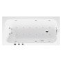 Duravit Qatego Rechteck-Whirlwanne mit Combi-System P 150 x 75 cm, Einbauversion