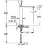 GROHE Eurocube Joy Einhand-Waschtischbatterie DIN 15 ohne Ablaufgarnitur - Detailansicht