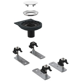 Kit di incasso Geberit per Setaplano, installazione penetrante attraverso i piani, con 4 piedi