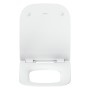 Duravit Universal WC-Sitz eckig mit Absenkautomatik - technische Ansicht