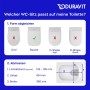 Duravit Universal WC-Sitz eckig mit Absenkautomatik - Produktansicht
