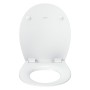 Duravit Universal WC-Sitz oval mit Absenkautomatik - technische Ansicht