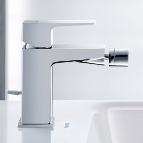 Duravit Manhattan Einhebel-Bidetmischer mit Zugstangen-Ablaufgarnitur