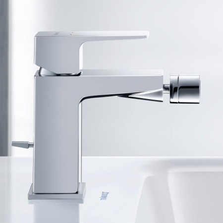Miscelatore monocomando bidet Duravit Manhattan con scarico a tirante