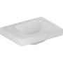 Geberit iCon Light Handwaschbecken 38 cm ohne Hahnloch, links