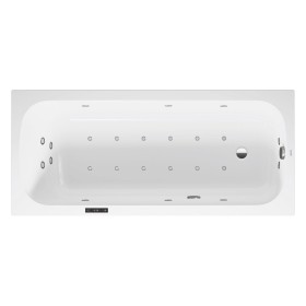 Baignoire rectangulaire à remous Duravit Qatego avec système Combi L 180 x 80 cm, version encastrée