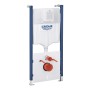Ensemble 2 en 1 pour WC GROHE Solido Compact, hauteur de construction 113 cm - vue technique