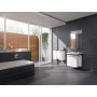Geberit Renova Comfort Square Waschtisch 55 cm, barrierefrei, ohne Überlauf - technische Ansicht