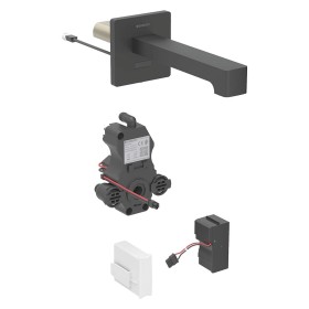 Robinetterie de lavabo Geberit Brenta encastrée, alimentation électrique, pour boîtier de fonction UP