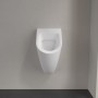 Villeroy & Boch Urinoir d'aspiration Subway sans couvercle, arrivée cachée - vue technique
