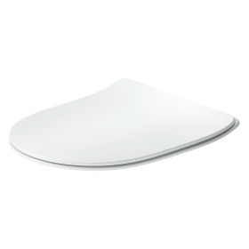 Abattant WC universel Duravit en forme de D avec frein de chute