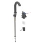 Robinet de lavabo Geberit Piave à montage sur pied, alimentation électrique, pour boîte de fonctions UP