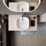 Duravit Zencha Aufsatzbecken 42 x 42 cm, ohne Hahnlochbank - technische Ansicht