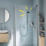 GROHE Vitalio Start 110 Handbrause mit 2 Strahlarten - Detailansicht