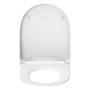 Duravit Universal WC-Sitz D-shaped mit Absenkautomatik - technische Ansicht