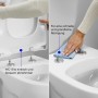 Duravit Universal WC-Sitz D-shaped mit Absenkautomatik - Detailansicht