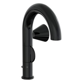Miscelatore monocomando per lavabo VitrA Liquid 28,5 cm, versione per destri