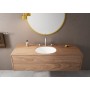 Rubinetto per lavabo a tre fori hansgrohe Vernis Blend con scarico a stelo - vista dettagliata