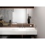Rubinetto per lavabo a tre fori hansgrohe Vernis Blend con scarico a stelo - vista tecnica