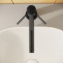 Miscelatore monocomando per lavabo VitrA Origin senza tappo di scarico - vista tecnica