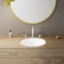 Rubinetto per lavabo a tre fori hansgrohe Vernis Blend con scarico a stelo - vista dettagliata