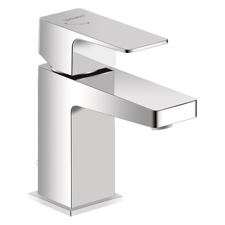 Rubinetto monocomando per lavabo Duravit Manhattan S FreshStart con scarico a tirante