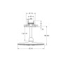 GROHE Rainshower SmartActive 310 Kopfbrauseset mit 2 Strahlarten und Deckenanschluss - Detailansicht