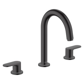 Rubinetto per lavabo hansgrohe Vernis Blend a 3 fori con scarico a stelo