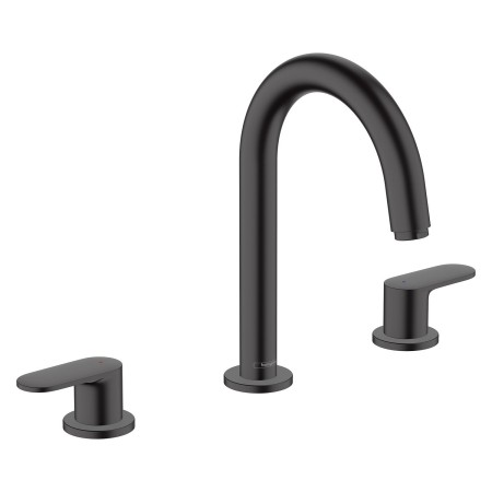 Rubinetto per lavabo hansgrohe Vernis Blend a 3 fori con scarico a stelo