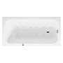 Baignoire rectangulaire Duravit Qatego avec système Air 150 x 75 cm, version encastrée