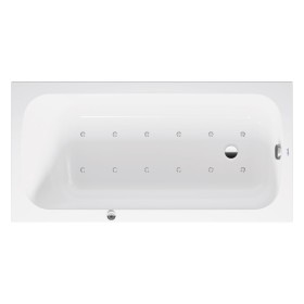 Baignoire rectangulaire Duravit Qatego avec système Air 150 x 75 cm, version encastrée