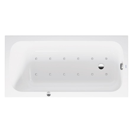 Baignoire rectangulaire Duravit Qatego avec système Air 150 x 75 cm, version encastrée