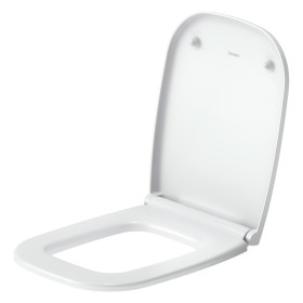 Copriwater universale Duravit quadrato con chiusura ammortizzata