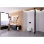 Robinetterie de lavabo Geberit ONE design carré, montage mural, pour boîte de fonction UP - photo produit